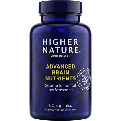 Higher Nature Advanced Brain Nutrients - 90 Capsules Higher Nature Advanced Brain Nutrients - 90 Capsules