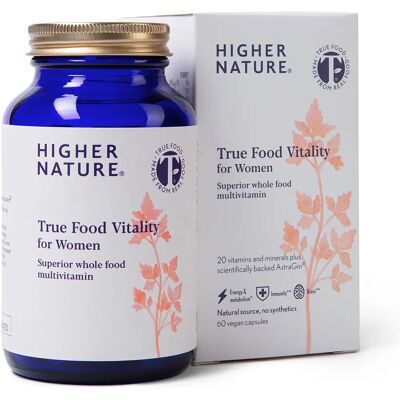 Higher Nature True Food Vitality for Women - 60 Capsules Higher Nature True Food Vitality for Women - 60 Capsules