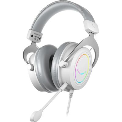 Fifine H3 RGB Pelikuulokkeet - Valkoinen Fifine H3 RGB Pelikuulokkeet - Valkoinen