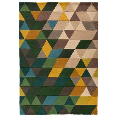 FLAIR RUGS Prism Wollteppich - Geometrisches Mehrfarbig Wollteppich FLAIR RUGS Prism Wollteppich - Geometrisches Mehrfarbig Wollteppich