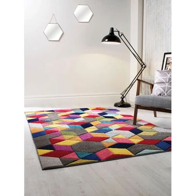 Geometrický barevný koberec FLAIR RUGS Dynamic - Koberec Geometrický barevný koberec FLAIR RUGS Dynamic - Koberec
