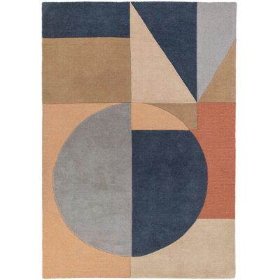 FLAIR RUGS Esre Wollteppich - Geometrisches Muster - 200x290 cm FLAIR RUGS Esre Wollteppich - Geometrisches Muster - 200x290 cm