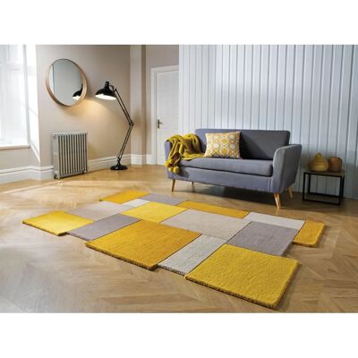 FLAIR RUGS Abstract Collage Wollteppich - Teppich FLAIR RUGS Abstract Collage Wollteppich - Teppich