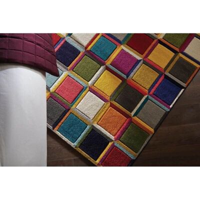 FLAIR RUGS WALTZ Bunt Teppich - Handgefertigt, 200x290cm FLAIR RUGS WALTZ Bunt Teppich - Handgefertigt, 200x290cm