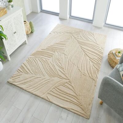 FLAIR RUGS LINO LEAF Wollteppich - Rechteckig, 160x230cm, 10mm FLAIR RUGS LINO LEAF Wollteppich - Rechteckig, 160x230cm, 10mm