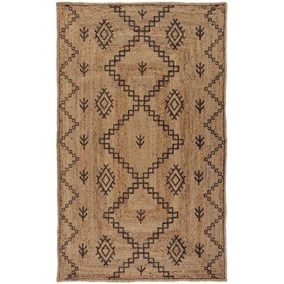 FLAIR RUGS Rowen Beigeteppich - 200x290 cm, Jute, Handgefertigt, Skandinavischer Stil FLAIR RUGS Rowen Beigeteppich - 200x290 cm, Jute, Handgefertigt, Skandinavischer Stil