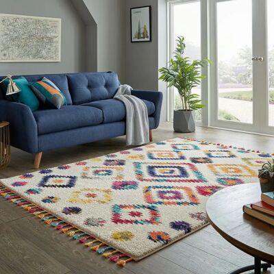 FLAIR RUGS Bohemia Bunt Teppich - Teppich FLAIR RUGS Bohemia Bunt Teppich - Teppich