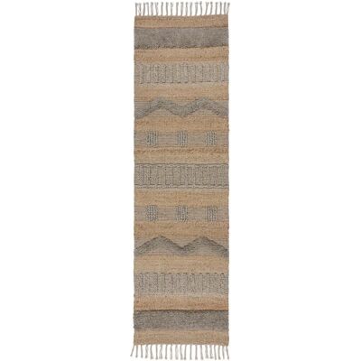 FLAIR RUGS Medina Beigener Natur-Jute-Wollteppich - Teppich FLAIR RUGS Medina Beigener Natur-Jute-Wollteppich - Teppich