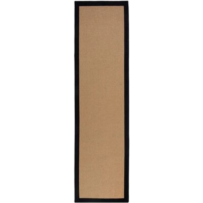 Flair Rugs Kira Handgewebter Schwarzer Teppich - Teppich Flair Rugs Kira Handgewebter Schwarzer Teppich - Teppich