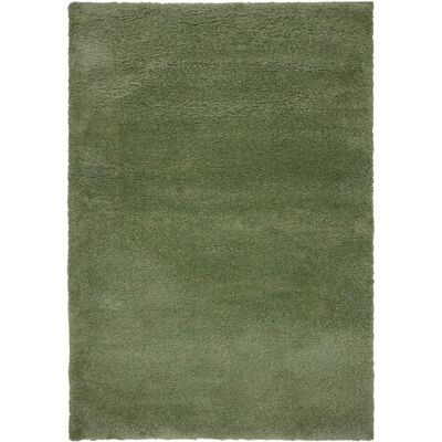 Flair Rugs Feather Grüner Teppich - 80x150cm - Langlebiger Hochflor-Teppich Flair Rugs Feather Grüner Teppich - 80x150cm - Langlebiger Hochflor-Teppich