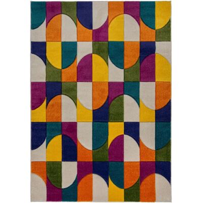 FLAIR RUGS ChaCha - Bunt Geometrischer Teppich - Teppich FLAIR RUGS ChaCha - Bunt Geometrischer Teppich - Teppich