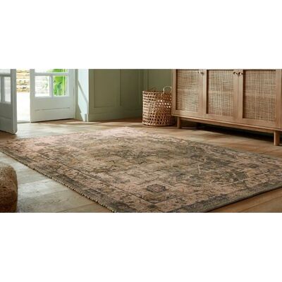 Flair Rugs Selena Jute Grüner Teppich - Vintage Orientalischer Teppich 200x290cm Flair Rugs Selena Jute Grüner Teppich - Vintage Orientalischer Teppich 200x290cm