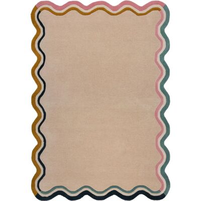 FLAIR RUGS Leo Scallop bunt Teppich - 160x230 cm - Wolle FLAIR RUGS Leo Scallop bunt Teppich - 160x230 cm - Wolle