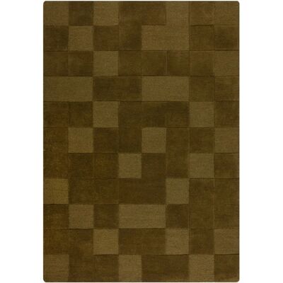 FLAIR RUGS Checkerboard Wollteppich - Modern Rechteckiger Wollteppich FLAIR RUGS Checkerboard Wollteppich - Modern Rechteckiger Wollteppich