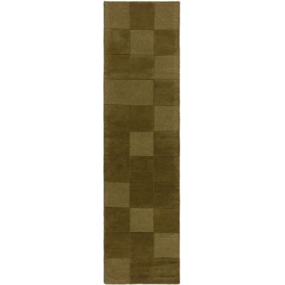 FLAIR RUGS Checkerboard Woll Modern Läufer - Teppich FLAIR RUGS Checkerboard Woll Modern Läufer - Teppich