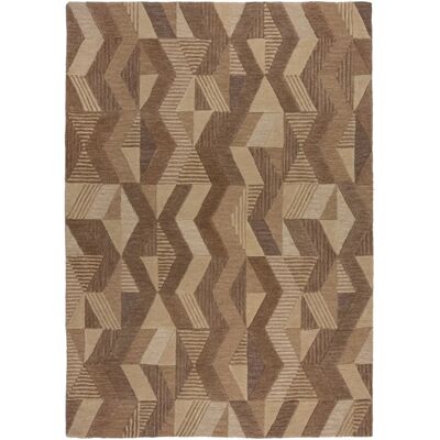 FLAIR RUGS Asher Wollteppich - Geometrischer Moderner Rechteckiger Teppich FLAIR RUGS Asher Wollteppich - Geometrischer Moderner Rechteckiger Teppich