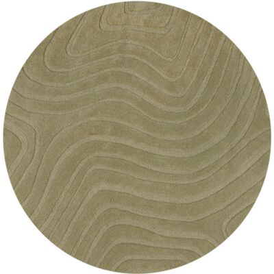 FLAIR RUGS - Mesmerise - Sage zelená - Ø160cm - Rug FLAIR RUGS - Mesmerise - Sage zelená - Ø160cm - Rug