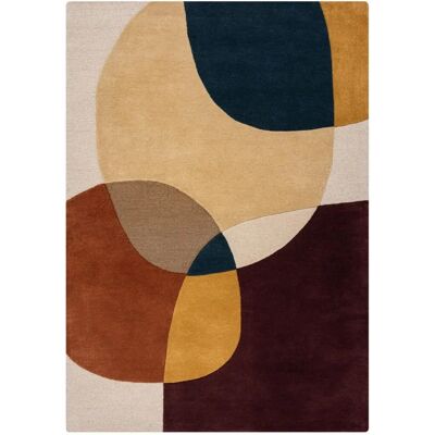 FLAIR RUGS - Glow - Fialová - Vlna - Rug FLAIR RUGS - Glow - Fialová - Vlna - Rug
