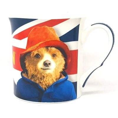 Paddington Bear Union Jack Mug - Bone China - 280ml Paddington Bear Union Jack Mug - Bone China - 280ml