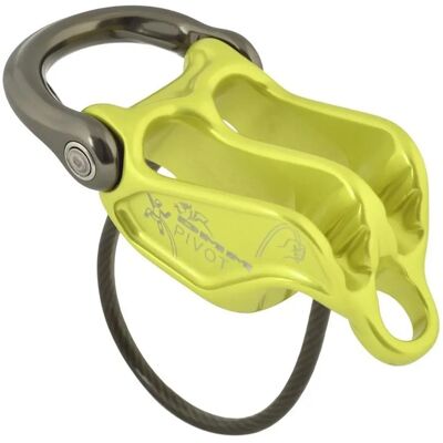 Dmm Lime Pivot Belay Device - High Performance Rope Control Dmm Lime Pivot Belay Device - High Performance Rope Control