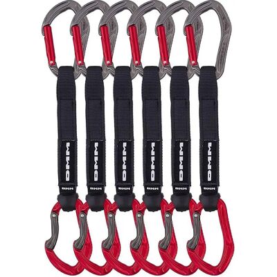 Dmm Alpha Sport Quickdraw - 12cm - Red - 6 Pack Dmm Alpha Sport Quickdraw - 12cm - Red - 6 Pack