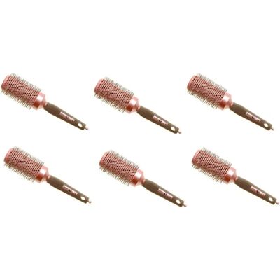 Head Jog Pink Ionic Ceramic 43mm Radial Brush - Radial Brush Head Jog Pink Ionic Ceramic 43mm Radial Brush - Radial Brush