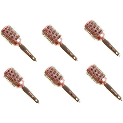 Head Jog Pink Ionic Ceramic 50mm Radial Brush - Radial Brush Head Jog Pink Ionic Ceramic 50mm Radial Brush - Radial Brush