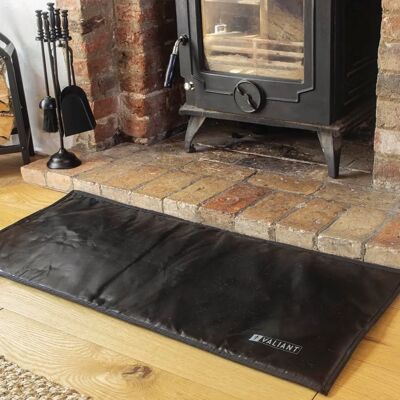 Tapis de protection pour cheminée Valiant - 98cm x 43cm - Publicité Tapis de protection pour cheminée Valiant - 98cm x 43cm - Publicité