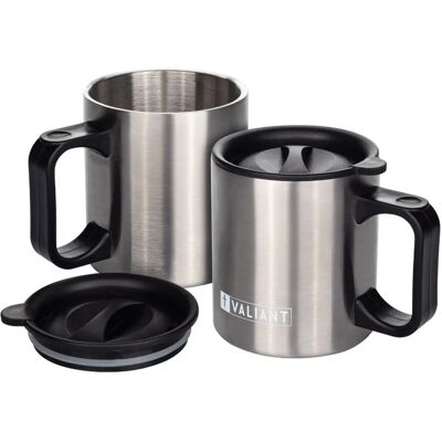 Valiant Insulated Camping Mug Twin Pack - Camping Mug Valiant Insulated Camping Mug Twin Pack - Camping Mug
