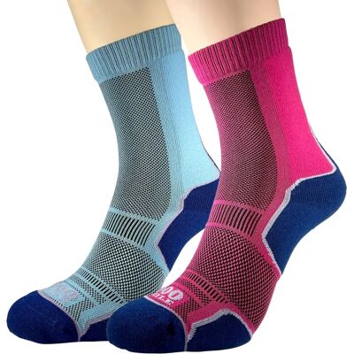 Ultimate Performance Navy/Charcoal Trek Socken - Socken Ultimate Performance Navy/Charcoal Trek Socken - Socken
