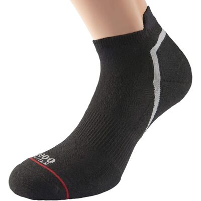 1000 Mile Zwarte Sport Sokken - Activ Socklet 1000 Mile Zwarte Sport Sokken - Activ Socklet