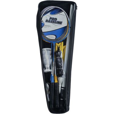 Wilton Bradley Pro Baseline Badminton Set - 4 Player Wilton Bradley Pro Baseline Badminton Set - 4 Player