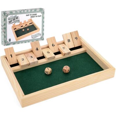 Toyrific Wooden Shut The Box Game - Family Classic Toyrific Wooden Shut The Box Game - Family Classic