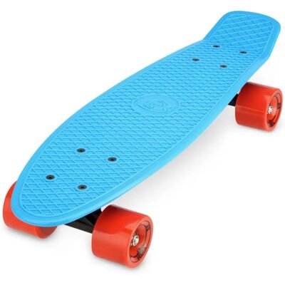 Xootz Retro Single Kick Skateboard - Blue - Kids Xootz Retro Single Kick Skateboard - Blue - Kids