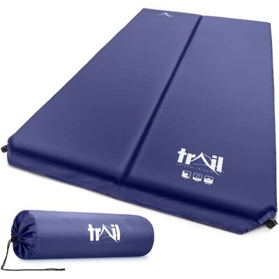Matelas de camping auto-gonflant double de Trail Outdoor Leisure - Publicité Matelas de camping auto-gonflant double de Trail Outdoor Leisure - Publicité