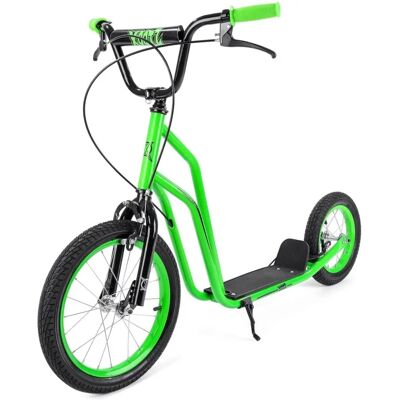 Xootz Kids BMX Stunt Scooter with Caliper Brakes Green Steel WB-TY5891 - Scooter Xootz Kids BMX Stunt Scooter with Caliper Brakes Green Steel WB-TY5891 - Scooter