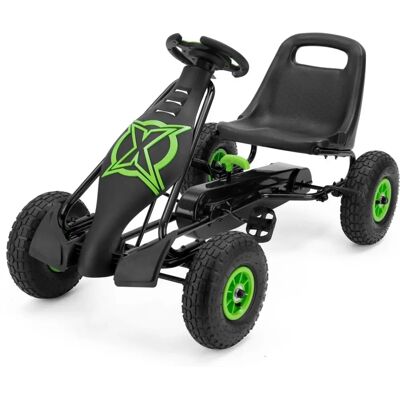 Xootz Viper Go-Kart - Durable Outdoor Kids Ride On - 30kg Max Xootz Viper Go-Kart - Durable Outdoor Kids Ride On - 30kg Max