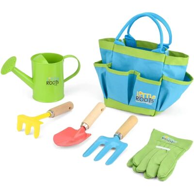 LITTLE ROOTS Child Gardening Set - Multi - Garden Tool Bag LITTLE ROOTS Child Gardening Set - Multi - Garden Tool Bag