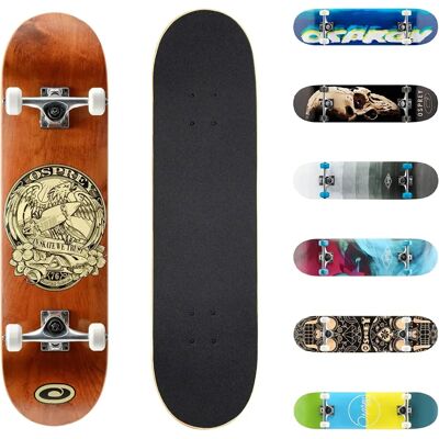 Osprey Double Kick Skateboard - 31" - Skateboard Osprey Double Kick Skateboard - 31" - Skateboard