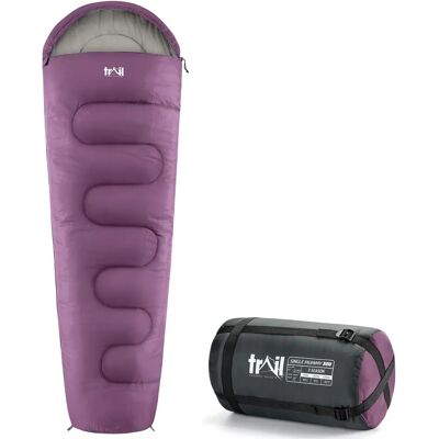 Sac de Couchage Momie Leisure - Violet - Sac de couchage - Publicité Sac de Couchage Momie Leisure - Violet - Sac de couchage - Publicité