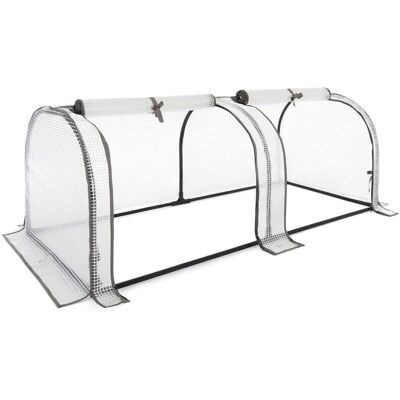 Christow Grow Tunnel - Reinforced Cover, Multi Coloured - Grow Tunnel Christow Grow Tunnel - Reinforced Cover, Multi Coloured - Grow Tunnel