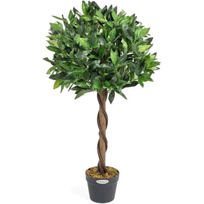 Christow Model - Artificial Bay Tree - 3ft - Multi Coloured - Indoor Outdoor Decoration Christow Model - Artificial Bay Tree - 3ft - Multi Coloured - Indoor Outdoor Decoration