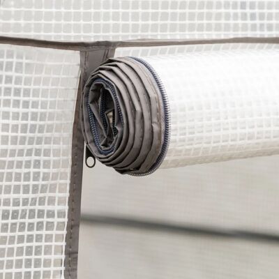 Christow Greenhouse with Heavy Duty Cover - Fits 2 Growbags - Greenhouse Christow Greenhouse with Heavy Duty Cover - Fits 2 Growbags - Greenhouse