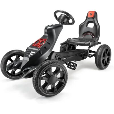 Xootz Venom Black Go-Kart - Outdoor Ride-On for Kids Xootz Venom Black Go-Kart - Outdoor Ride-On for Kids