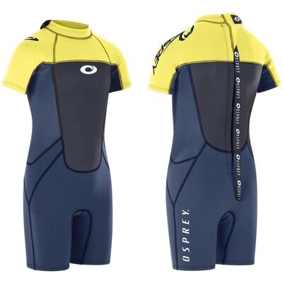 Osprey Kids Yellow Shorty Wetsuit - Entry-Level Water Sports Gear Osprey Kids Yellow Shorty Wetsuit - Entry-Level Water Sports Gear