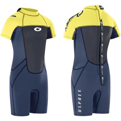 Barnens Osprey Origin 3mm Shorty Wetsuit - L, Gul Barnens Osprey Origin 3mm Shorty Wetsuit - L, Gul