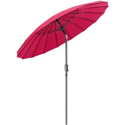 Christow 2.6m Parasol with Tilt & UV Protection - Garden Christow 2.6m Parasol with Tilt & UV Protection - Garden