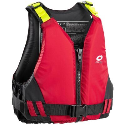 Osprey - Adult Buoyancy Aid 50N - Red - Multiple Sizes - PFD Swim Vest Osprey - Adult Buoyancy Aid 50N - Red - Multiple Sizes - PFD Swim Vest
