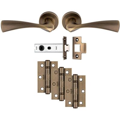 Carlisle UDP007AB/INTB Old Look Mässing - Door Lock Set Carlisle UDP007AB/INTB Old Look Mässing - Door Lock Set