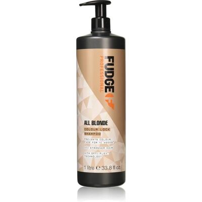 Fudge Professional All Blonde Colour Lock Shampoo - Shampoo für blondes oder graues Haar Fudge Professional All Blonde Colour Lock Shampoo - Shampoo für blondes oder graues Haar
